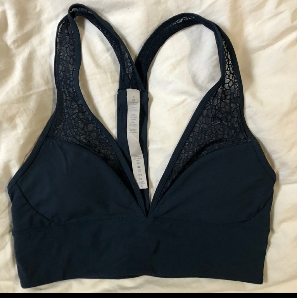 Lululemon navy blue bra